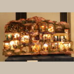 Presepe a spaliera in due blocchi - De Siena Nino