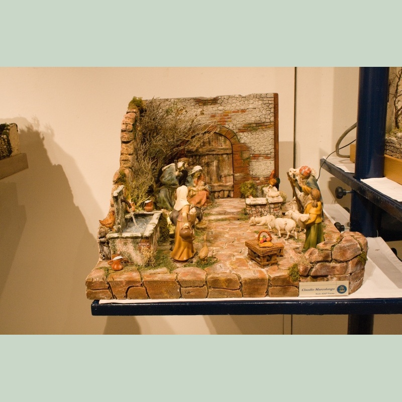 Natività in una Cascina - Marcolungo Claudio